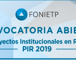 Convocatoria 2019 del FoNIETP para proyectos institucionales en red