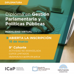 Abierta la inscripción: Diploma de Estudios Avanzados en Gestión Parlamentaria y Políticas Públicas