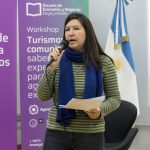 Mercedes González Bracco (CIDeTur) compartió sus investigaciones sobre turismo comunitario urbano en México y en diversos paneles y conferencias