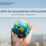 Boletín de convocatorias internacionales: AGOSTO 2024